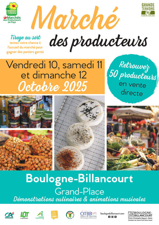 Marché des Producteurs de Boulogne-Billancourt
